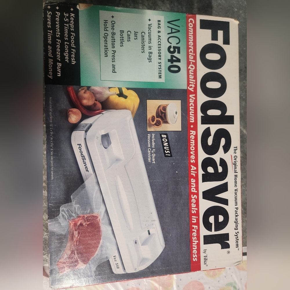 New FoodSaver VAC450